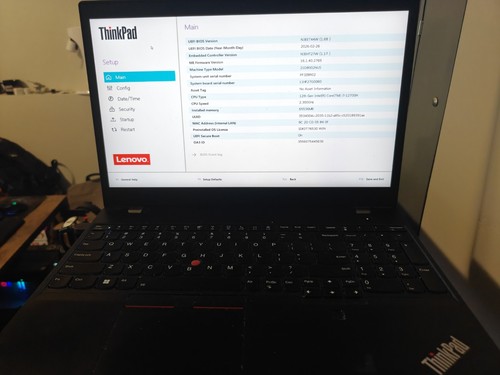 Lenovo thinkpad p15v - lenovo,
