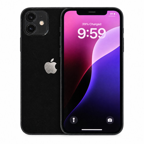 Apple iphone 128gb black - iphone, 12