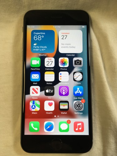 Apple iphone gray 32gb - 6s,