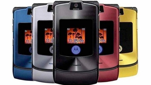 Motorola razr v3i - retro, flip