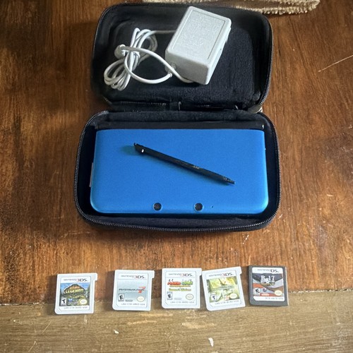 Nintendo 3ds blue black - nintendo,