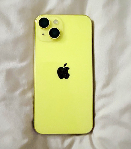 Apple iphone 128gb yellow - iphone, 14