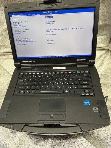 Panasonic toughbook fz55 mk2 - fz55,