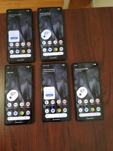 Lot google pixel 128gb - of,