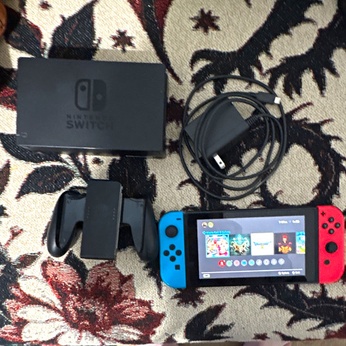 Nintendo switch console - switch, w/